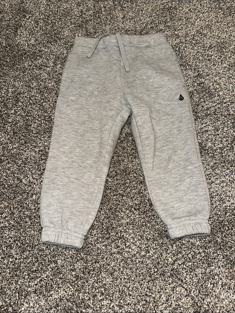 Volcom Kids Gray Pull-On Fleece Joggers